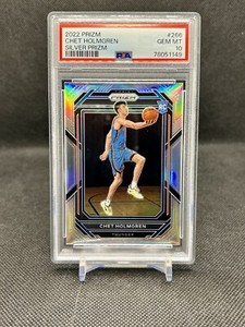 2022-23 Panini Prizm Chet Holmgren rookie card #266 Silver Prizm PSA 10 GEM MINT