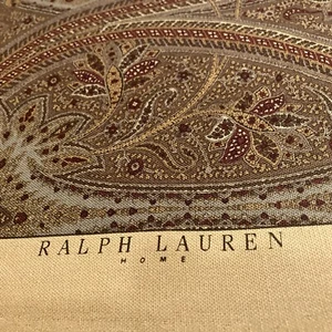 Ralph Lauren Havergate Paisley Fabric, 2 YardsColor: Willow - Picture 1 of 5
