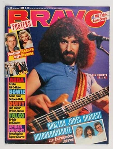German Bravo Magazine Nr.15 1982 Barclay James Harvest AC/DC Poster Bowie Falco - Bild 1 von 1