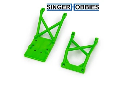 Placa de deslizamiento estampida Traxxas 3623-GRN 2x2 delantera/trasera TRA1 Foto 1 de 2