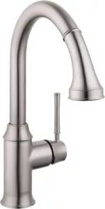 Grifo de cocina premium Hansgrohe Talis C 1 mango 15 pulgadas de alto pulverizador - Imagen 1 de 2