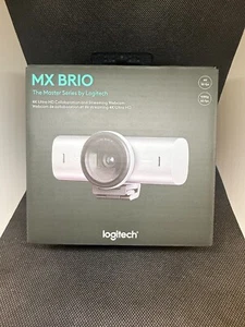 Logitech MX Brio 4K Ultra HD Streaming Webcam - Silver - 960-001550 - Imagen 1 de 2