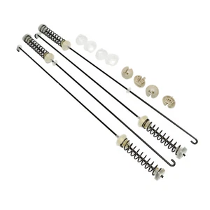 W10780045 W10821956 Suspension Rod Kit for Whirlpool Kenmore Washer 4Pcs - Picture 1 of 16