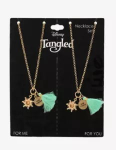 JUEGO DE COLLAR DISNEY© ENREDADO RAPUNZEL BFF #collares de Disney #rapunzelbffset #bff - Imagen 1 de 6