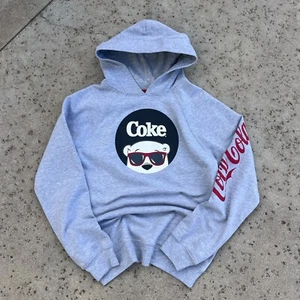 Coca Cola Youth Sweatshirt Grey XL - Picture 1 of 5