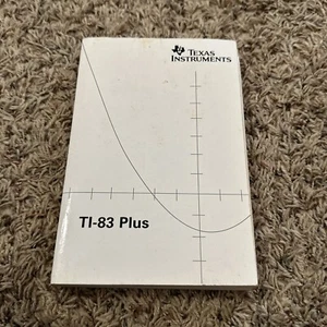 TI-83 Plus Edition Bedienungsanleitung nur Benutzerhandbuch ~ Texas Instructions - Bild 1 von 5