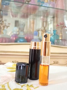 VTG 1970s ORIGINAL COSMAIR Lancome MAGIE NOIRE Perfume 0.25 Oz 7.4ml Purse Spray - Picture 1 of 12