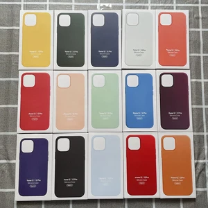Silicone Case Cover w/ MagSafe Charging Animation For iPhone 12 13 14 15 Pro Max - Bild 1 von 62
