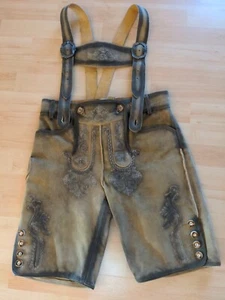Lederhose Lekra Gr.44 Wie Neu - Bild 1 von 6