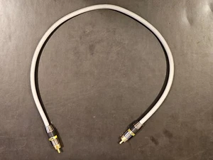 Monster Cable M Series M500V RCA Composite Video Cable 0.5M 50cm 1.5+ft - Foto 1 di 1