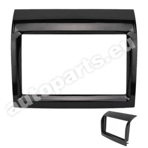 Panel Montaje Autorradio Estéreo 2 din para Fiat Ducato De 2011 Negro Brillante - Imagen 1 de 5