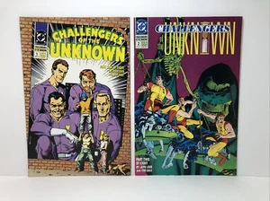 DC’s Challengers of the Unknown #1 and #2 (1991 series) Very Fine - Picture 1 of 11