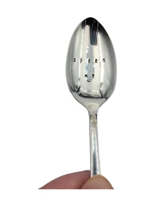 Spoon Me Hand Stamped Hammered Vintage Silverplate Teaspoon Lowercase Letters - Bild 1 von 7