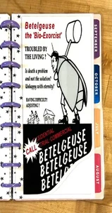Tablero inspirado en Beetlejuice para usar con portátil HP de tamaño medio - Imagen 1 de 3