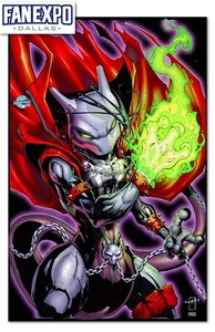 RUHM: SATOSHI TAJIRI SPAWNIZED MEWTWO FAN EXPO DALLAS RAW (GEPRÄGT) COVER MIT COA - Bild 1 von 1