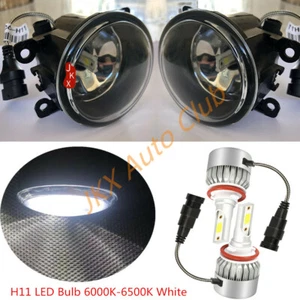 Pair Front Bumper Driving x LED Bulb Fog Light Lamps Fit For Ford Focus Mustang - Picture 1 of 12