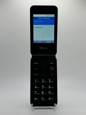 BLU Flex - (B300V) - Black - Flip Phone - (TracFone) - 4G/LTE - works great - Image 1 of 4