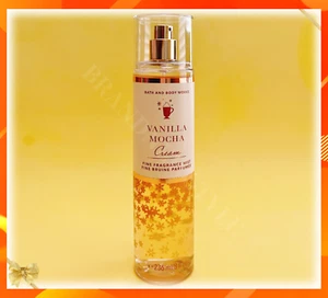 Bath & Body Works VANILLA MOCHA CREAM Women Fine Fragrance Mist SPRAY 8 oz NEW - Picture 1 of 1
