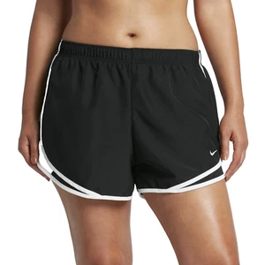 NEW NIKE [XXL] Women 3" DRY TEMPO DRI-FIT Yoga/Run Shorts-Black/White 831558-011 - Picture 1 of 3