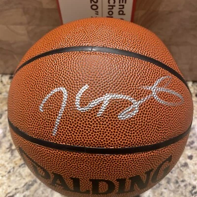 KEVIN DURANT BROOKLYN NETS SIGNED SPALDING NBA BASKETBALL PSA DNA COA WARRIORS - Image 1 of 4