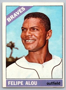 1966 Topps #96 Felipe Alou Atlanta Braves - Bild 1 von 3