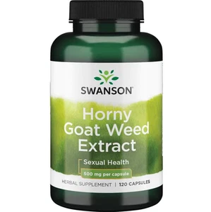 SWANSON HORNY GOAT WEED EXTRACT 120 KAPSELN - Bild 1 von 2