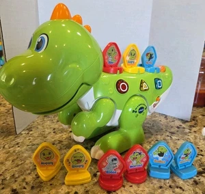 VTech Mix and Match-a-Saurus, Dinosaur Learning Toy for Kids, Green [US]™ - Picture 1 of 6