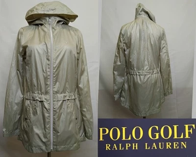 Cortavientos Polo Golf Ralph Lauren Para Mujer S Beige Repelente al Agua #Z4854 Foto 1 de 4
