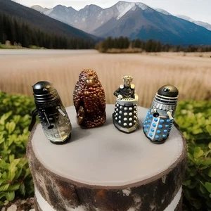 Antigua Figura de Acción Dr Who Colección 4 Estatuillas Años 60 y 70 De Colección - Imagen 1 de 23