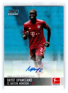 2022-23 TOPPS Stadium Chrome Dayot Upamecano (FC Bayern München) – Auto /79 - Bild 1 von 2