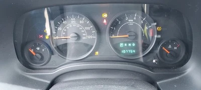 Jeep Compass 2012 OE velocímetro calibre grupo 107 k millas Foto 1 de 4