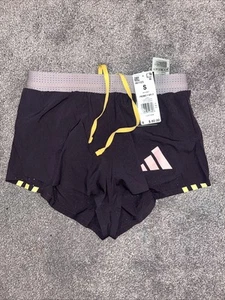 Adidas 2024 Pro Elite Team Running Shorts Aurora Black Mens Size S Small IN1123 - Picture 1 of 3
