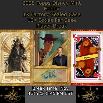 Antonio - 2025 Topps Disney Mint Hobby - 1X Estuche Personaje Break #1 - Imagen 1 de 3