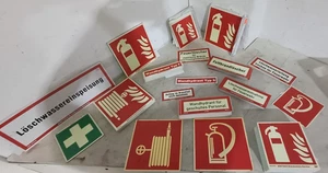Feuerlöscher Hitzeschutz Schild - Bild 1 von 2