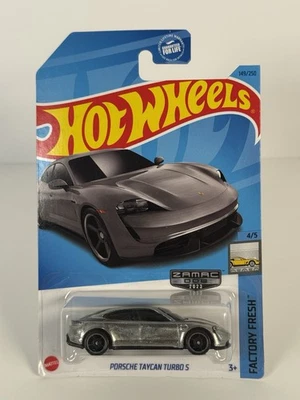 Hot Wheels Porsche Taycan Turbo S Zamac No 008 8 новые с завода 2023 - Изображение 1 из 3