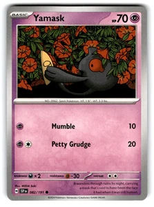 2024 Pokemon Yamask #82/191 - Picture 1 of 2