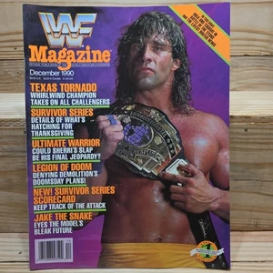WWF WRESTLING MAGAZIN DEZEMBER 1990 VINTAGE OOP WWE WCW 80er TEXAS TORNADO - Bild 1 von 17