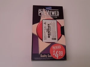 The Dentist 1996 Uncut VHS USA NTSC Video Blockbuster Pre-Viewed Cover Case - Bild 1 von 5