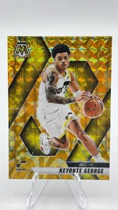 Mosaico Panini 2024-25 - Keyonte George #116 reactivo amarillo mosaico Prizm - Imagen 1 de 2