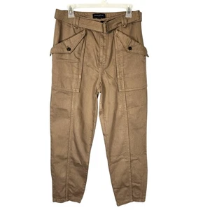 Banana Republic Lou Trapunto Cargohose Damen 4 Whiskey Freizeit klassisch adrett - Bild 1 von 10