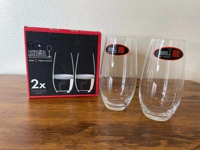 Riedel Set of 2 The O Wine Tumbler Champagne Glasses - New in Box - Image 1 of 4