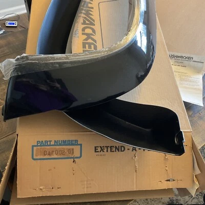 For  1973-87 Chevy Blazer Suburban Jimmy Rear Fender Flares Bushwacker Vintage - Image 1 of 4