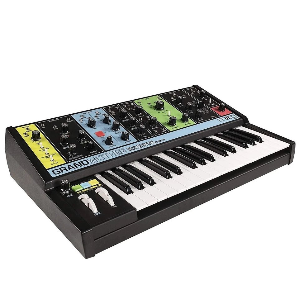 NEW MOOG GROUNDMOTHER SEMI-MODULAR EURORACK ANALOG SYNTHESIZER AND STEP - Image 1 of 4