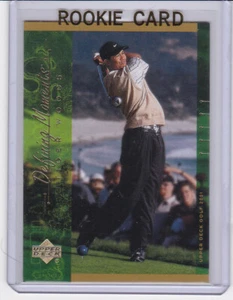 TIGER WOODS ROOKIE CARD 2001 Upper Deck Golf PGA Defining Moments RC - Picture 1 of 2