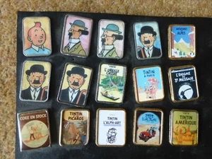 Tintin Pin Badges - Book Covers / Tintin Characters - individual purchase - Photo 1 sur 1