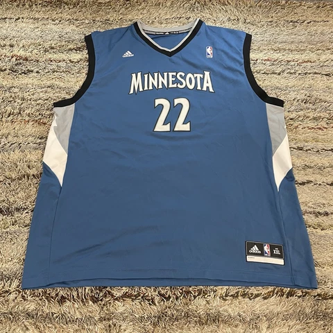 Adidas NBA Minnesota Timberwolves Andrew Wiggins 22 Mens 2XL Swingman Jersey Cover