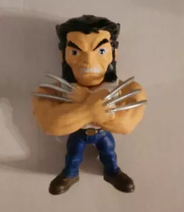 X-MEN WOLVERINE | ACTION FIGURE 100% DIE-CAST METAL 4" TALL MARVEL ACTION - Picture 1 of 4