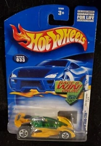 Coche de carreras Hot Wheels Open Road-Ster #33/2002 sin abrir primera edición #21 de 42 - Imagen 1 de 3