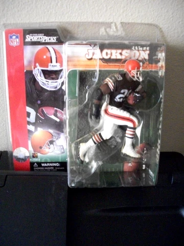 JAMES JACKSON McFARLANE SPORTSPICKS NFL SERIES 3 CLEVELAND BROWNS RB Cover