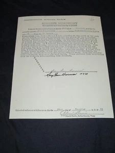 MARY ANN MOORMAN Signed 8x10 AFFIDAVIT Photo JFK ASSASSINATION AUTOGRAPH - Picture 1 of 1
